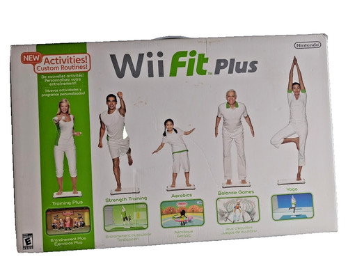 Nintendo wii fit plus - fit,